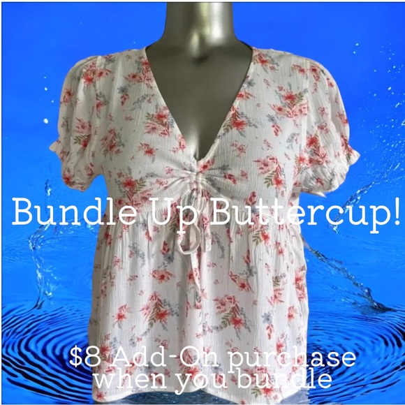 NOBO Tops - $8 🆕Floral Print  Boho Crop Top